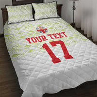 Custom Sardinia Football Quilt Bed Set Sardigna Sporty Style