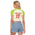 Custom Sardinia Football Raglan Cropped T Shirt Sardigna Sporty Style