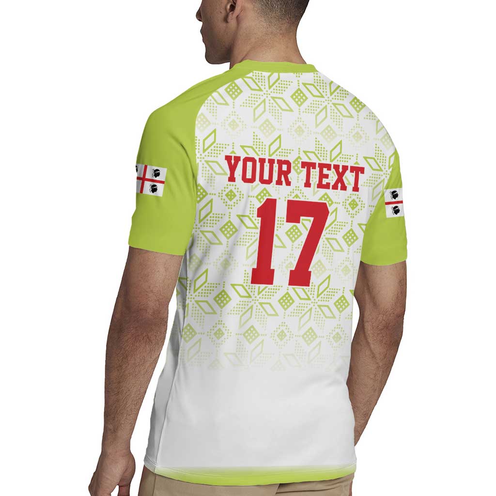 Custom Sardinia Football Rugby Jersey Sardigna Sporty Style