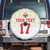 Custom Sardinia Football Spare Tire Cover Sardigna Sporty Style