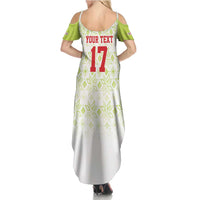 Custom Sardinia Football Summer Maxi Dress Sardigna Sporty Style