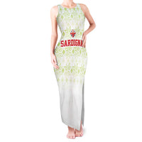 Custom Sardinia Football Tank Maxi Dress Sardigna Sporty Style