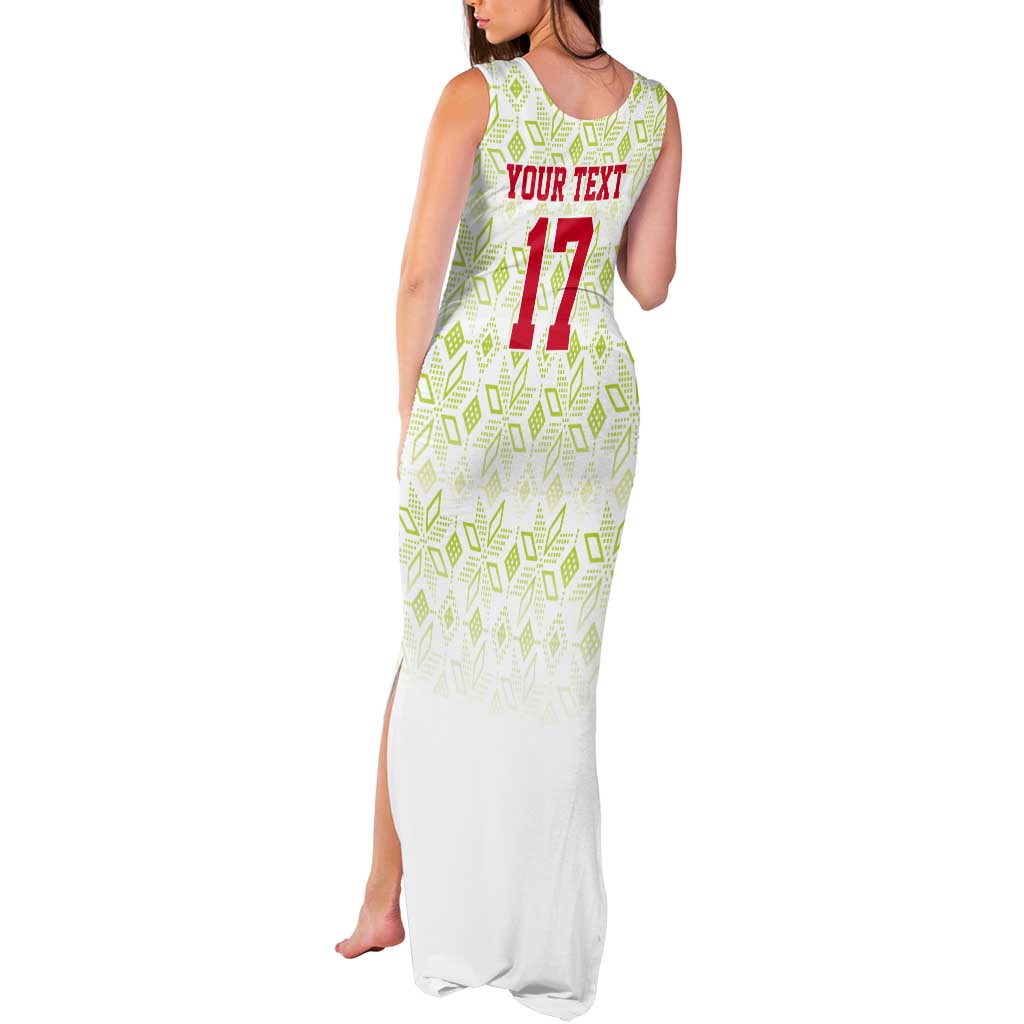 Custom Sardinia Football Tank Maxi Dress Sardigna Sporty Style