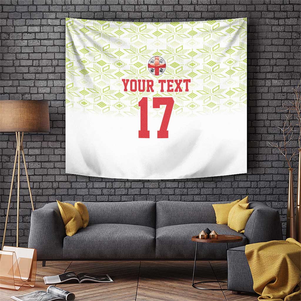 Custom Sardinia Football Tapestry Sardigna Sporty Style