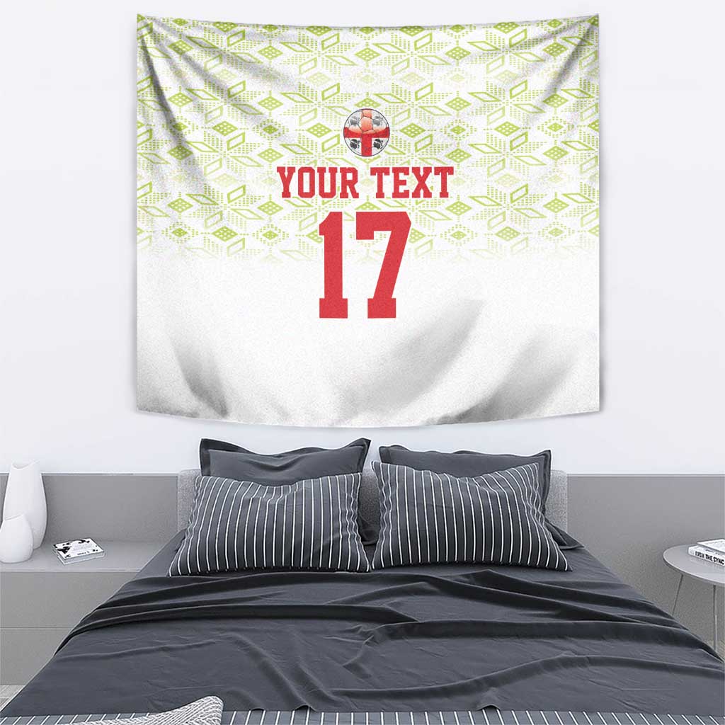 Custom Sardinia Football Tapestry Sardigna Sporty Style