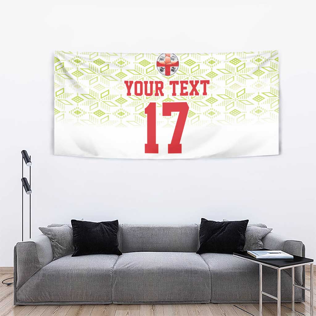 Custom Sardinia Football Tapestry Sardigna Sporty Style