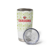 Custom Sardinia Football Tumbler Cup Sardigna Sporty Style