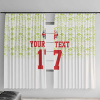 Custom Sardinia Football Window Curtain Sardigna Sporty Style