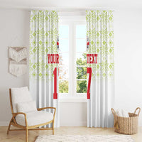 Custom Sardinia Football Window Curtain Sardigna Sporty Style