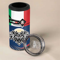 Italian Republic Football 4 in 1 Can Cooler Tumbler Gli Azzurri History Champion