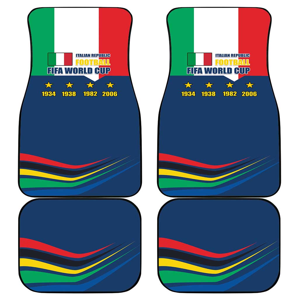 Italian Republic Football Car Mats Gli Azzurri History Champion