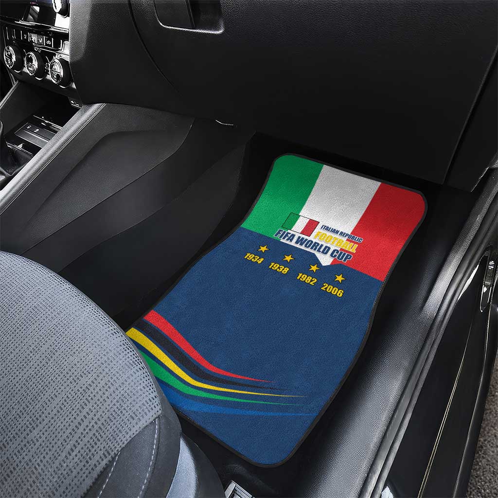 Italian Republic Football Car Mats Gli Azzurri History Champion