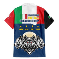 Italian Republic Football Family Matching Mermaid Dress and Hawaiian Shirt Gli Azzurri History Champion