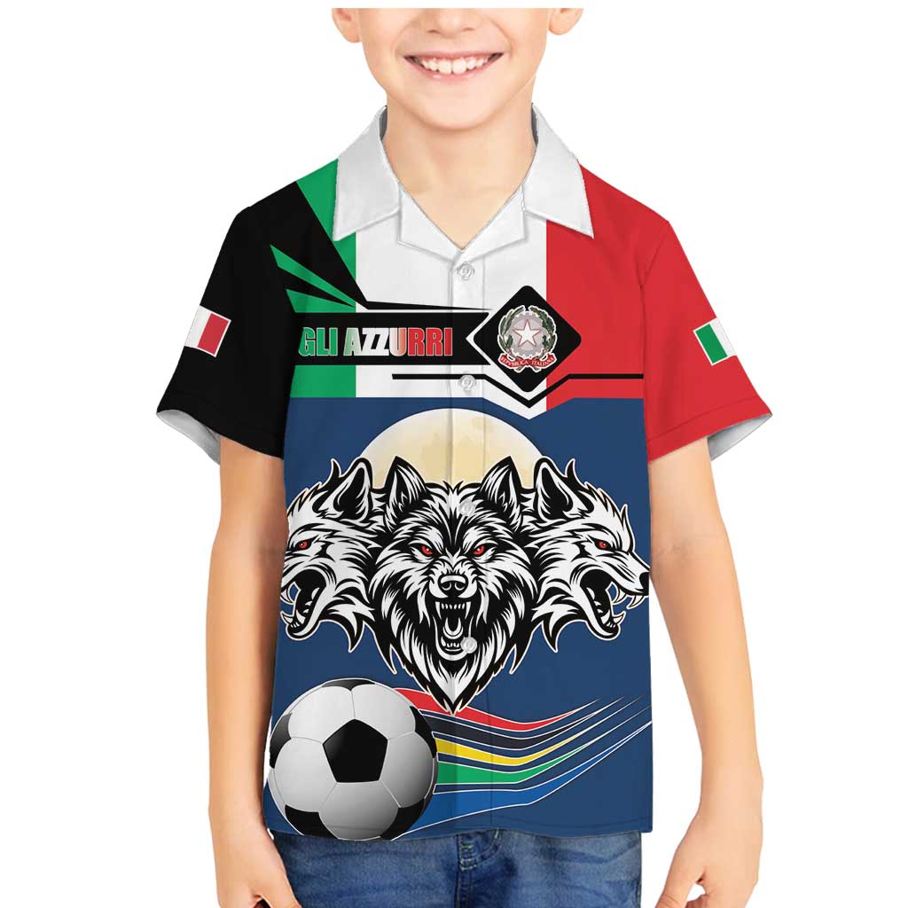 Italian Republic Football Family Matching Mermaid Dress and Hawaiian Shirt Gli Azzurri History Champion