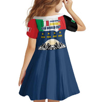 Italian Republic Football Family Matching Tank Maxi Dress and Hawaiian Shirt Gli Azzurri History Champion