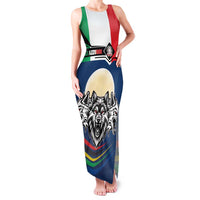 Italian Republic Football Family Matching Tank Maxi Dress and Hawaiian Shirt Gli Azzurri History Champion