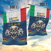 Italian Republic Football Garden Flag Gli Azzurri History Champion