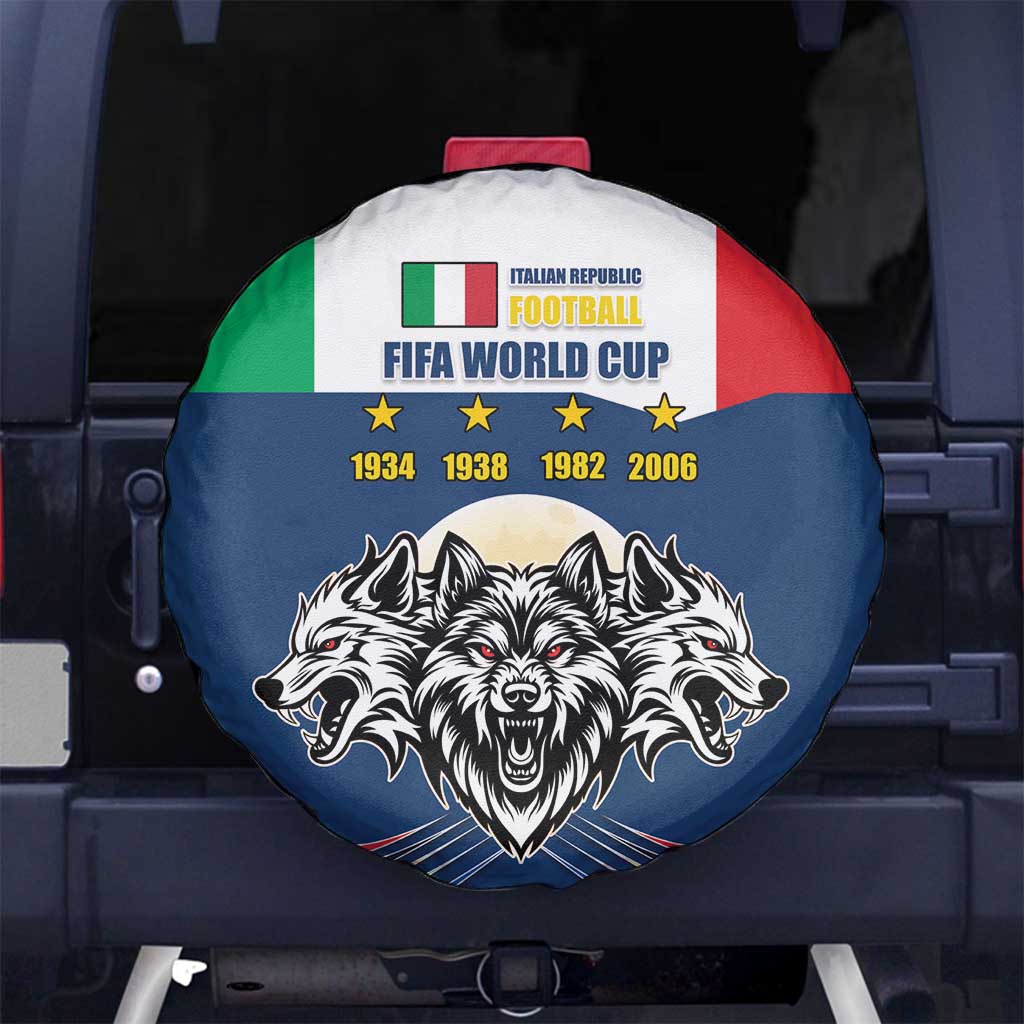 Italian Republic Football Spare Tire Cover Gli Azzurri History Champion