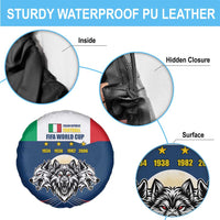 Italian Republic Football Spare Tire Cover Gli Azzurri History Champion