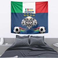 Italian Republic Football Tapestry Gli Azzurri History Champion