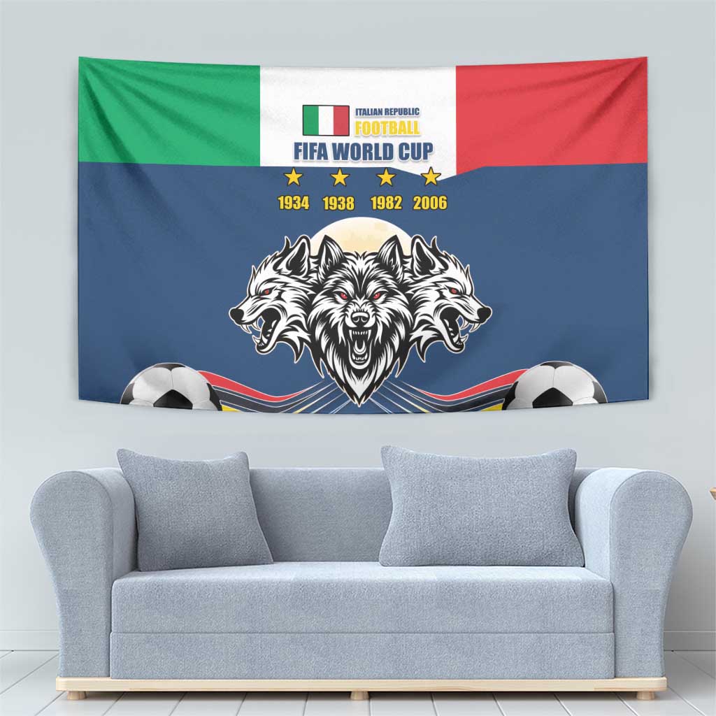 Italian Republic Football Tapestry Gli Azzurri History Champion