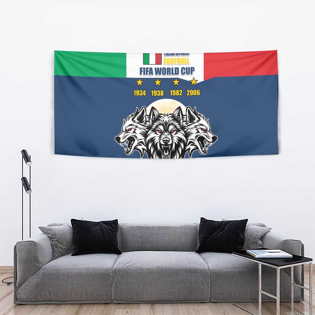Italian Republic Football Tapestry Gli Azzurri History Champion