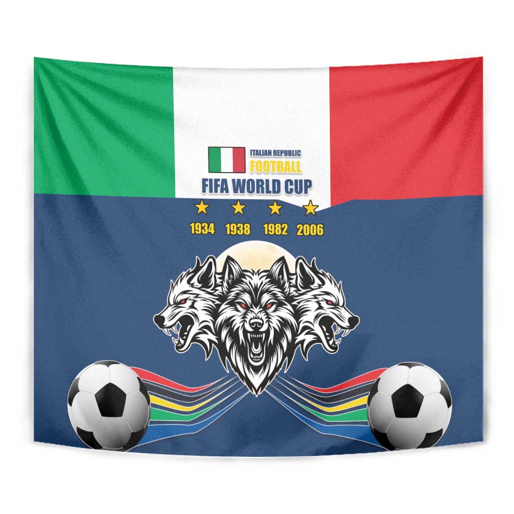 Italian Republic Football Tapestry Gli Azzurri History Champion
