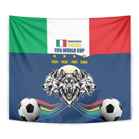 Italian Republic Football Tapestry Gli Azzurri History Champion