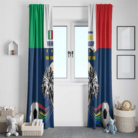 Italian Republic Football Window Curtain Gli Azzurri History Champion