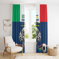 Italian Republic Football Window Curtain Gli Azzurri History Champion