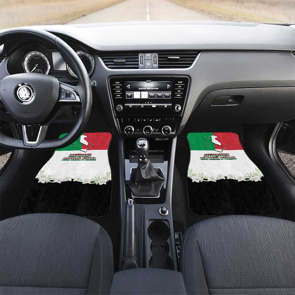 Italian Republic Anniversary of the Unification Car Mats Anniversario dellUnita d'Italia