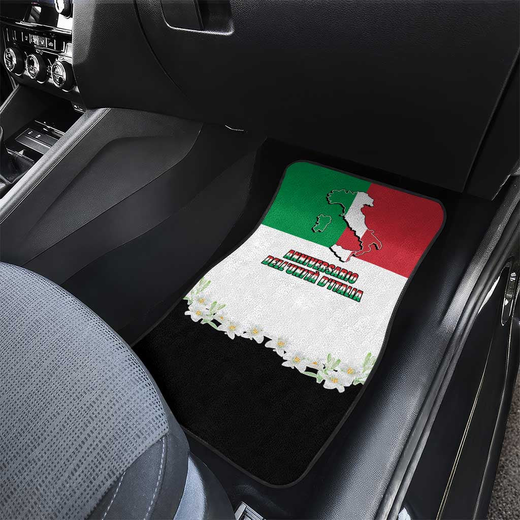 Italian Republic Anniversary of the Unification Car Mats Anniversario dellUnita d'Italia