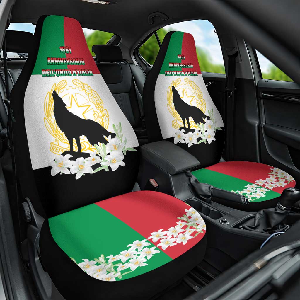 Italian Republic Anniversary of the Unification Car Seat Cover Anniversario dellUnita d'Italia