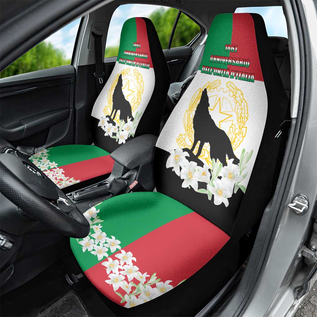 Italian Republic Anniversary of the Unification Car Seat Cover Anniversario dellUnita d'Italia