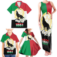Italian Republic Anniversary of the Unification Family Matching Tank Maxi Dress and Hawaiian Shirt Anniversario dellUnita d'Italia