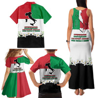 Italian Republic Anniversary of the Unification Family Matching Tank Maxi Dress and Hawaiian Shirt Anniversario dellUnita d'Italia