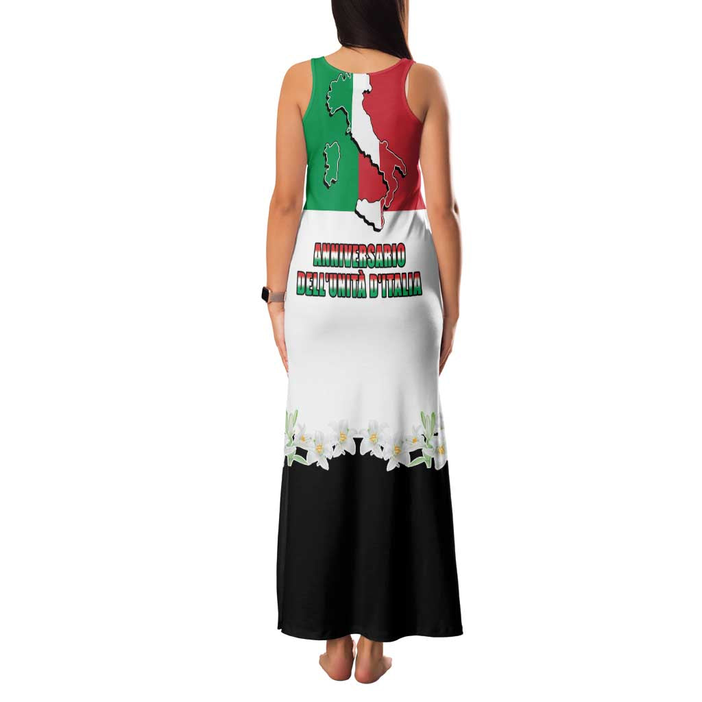 Italian Republic Anniversary of the Unification Family Matching Tank Maxi Dress and Hawaiian Shirt Anniversario dellUnita d'Italia