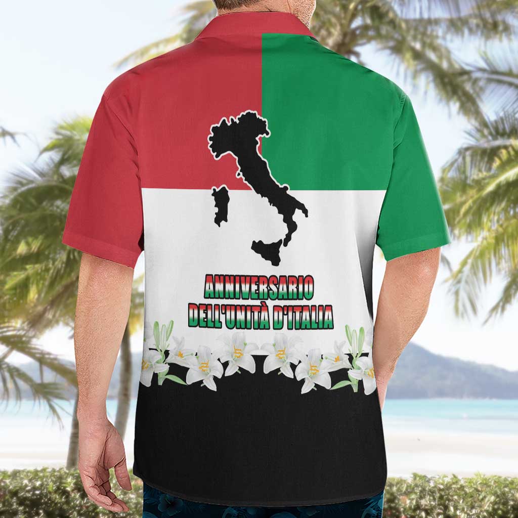 Italian Republic Anniversary of the Unification Hawaiian Shirt Anniversario dellUnita d'Italia