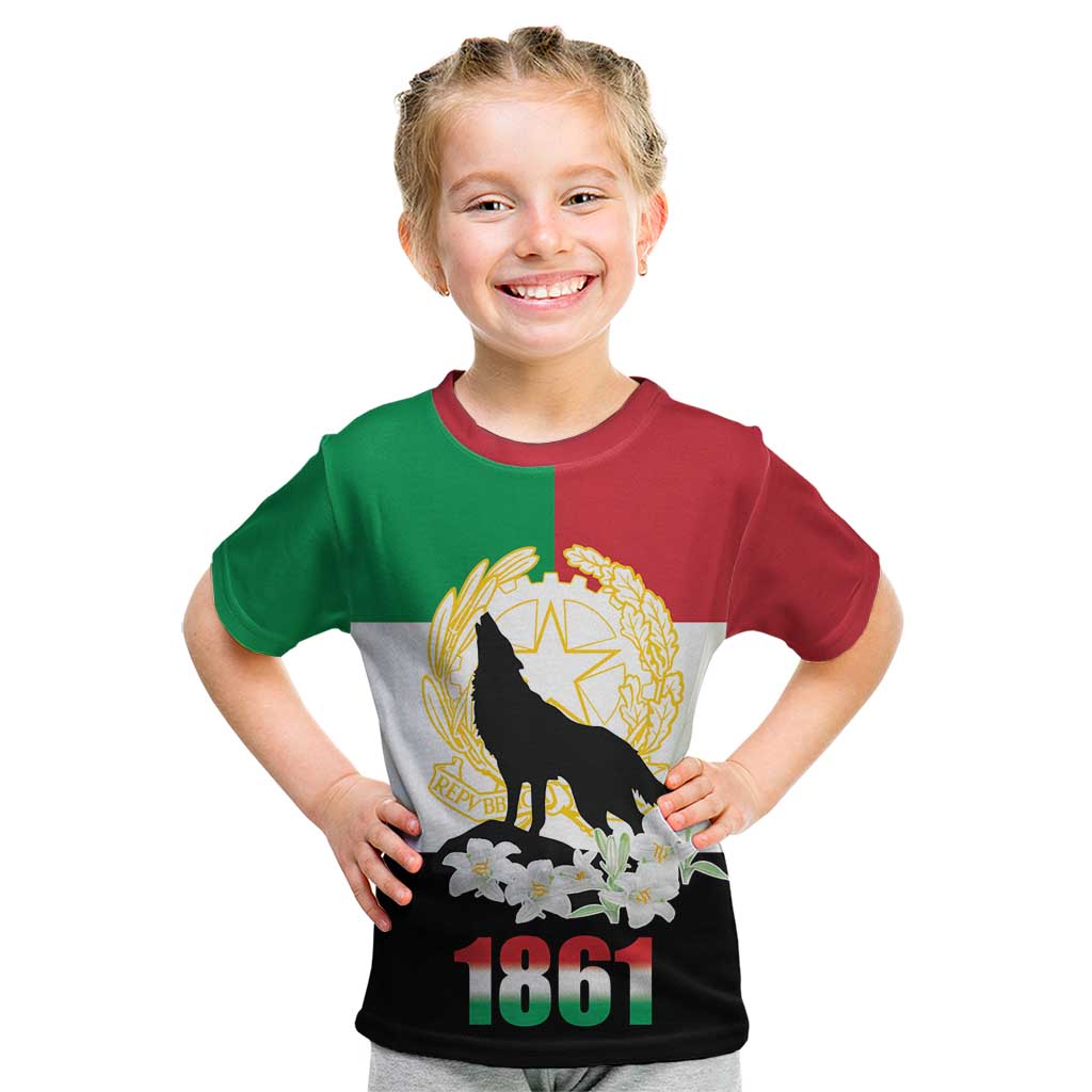 Italian Republic Anniversary of the Unification Kid T Shirt Anniversario dellUnita d'Italia