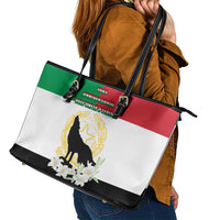 Italian Republic Anniversary of the Unification Leather Tote Bag Anniversario dellUnita d'Italia