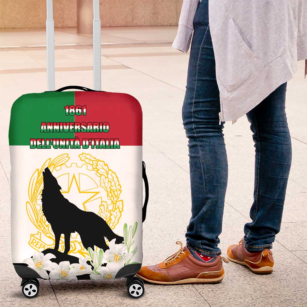 Italian Republic Anniversary of the Unification Luggage Cover Anniversario dellUnita d'Italia