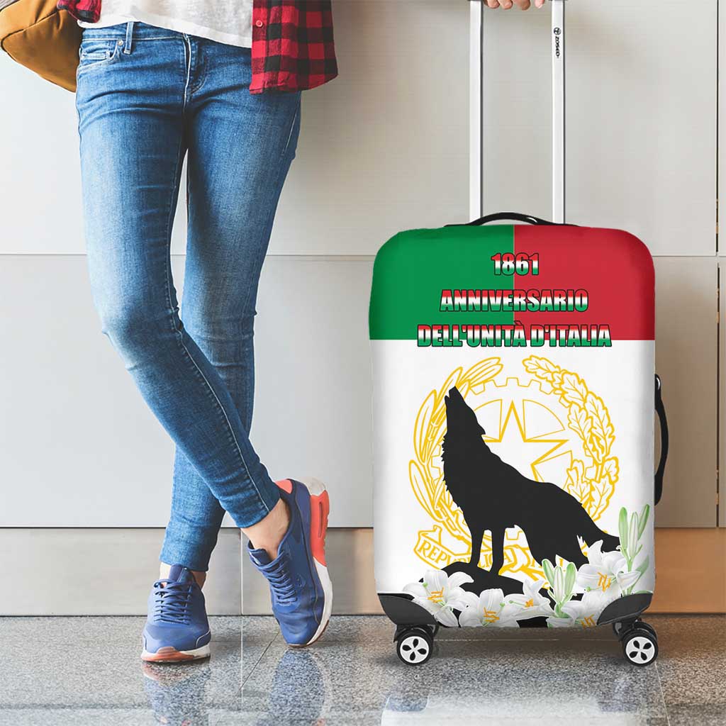 Italian Republic Anniversary of the Unification Luggage Cover Anniversario dellUnita d'Italia