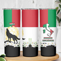 Italian Republic Anniversary of the Unification Skinny Tumbler Anniversario dellUnita d'Italia