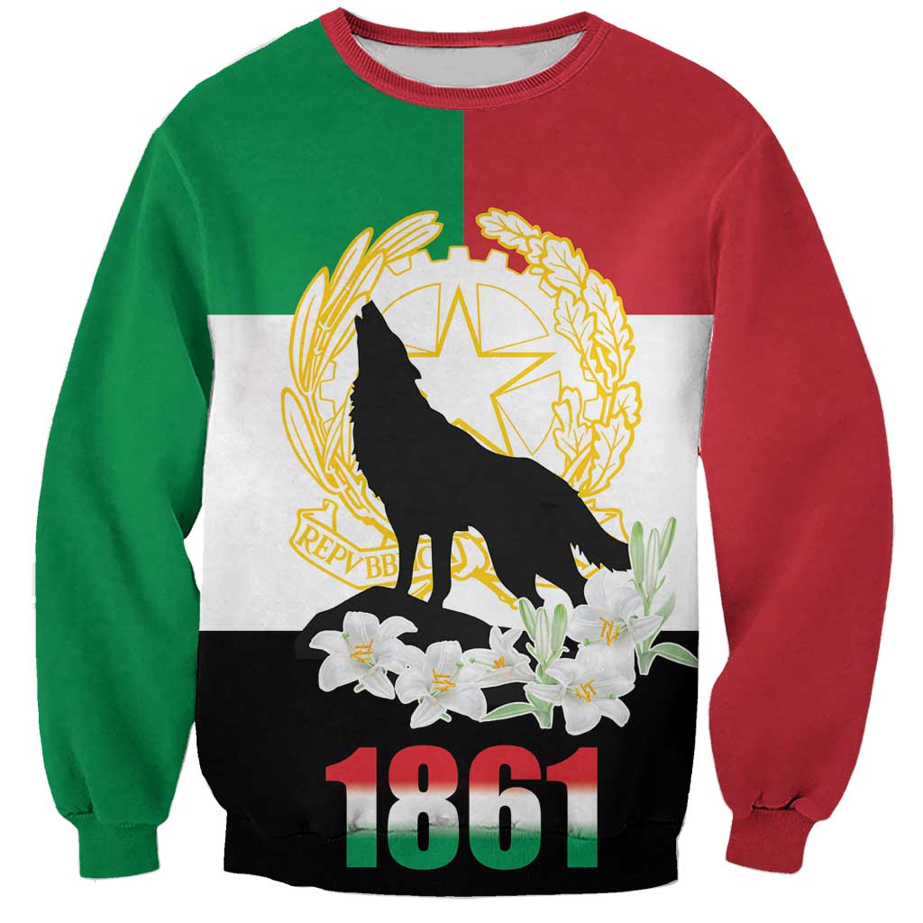 Italian Republic Anniversary of the Unification Sweatshirt Anniversario dellUnita d'Italia
