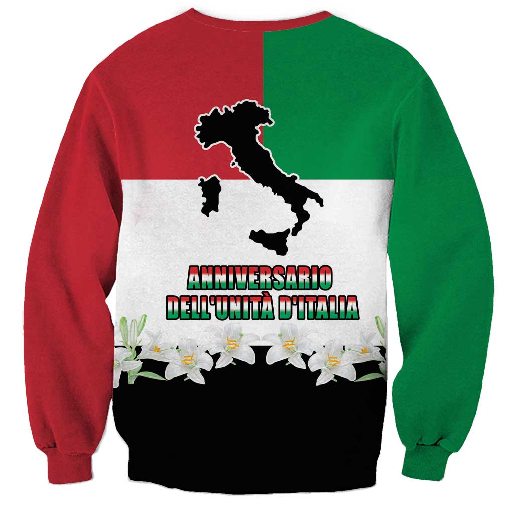 Italian Republic Anniversary of the Unification Sweatshirt Anniversario dellUnita d'Italia
