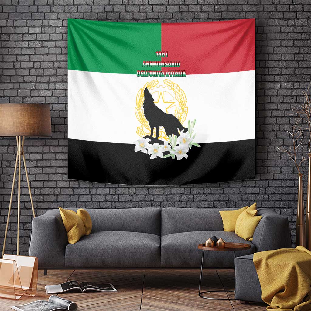 Italian Republic Anniversary of the Unification Tapestry Anniversario dellUnita d'Italia