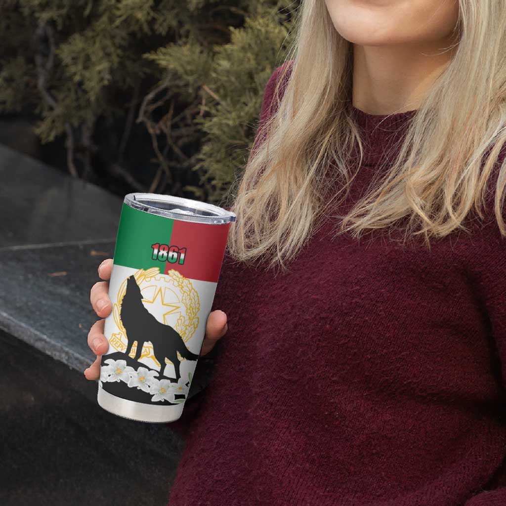 Italian Republic Anniversary of the Unification Tumbler Cup Anniversario dellUnita d'Italia