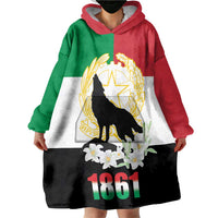 Italian Republic Anniversary of the Unification Wearable Blanket Hoodie Anniversario dellUnita d'Italia
