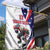 Custom United States Ice Hockey Go Champions Garden Flag Team USA Eagle Mascot Style