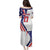 Custom United States Ice Hockey Go Champions Puletasi Team USA Eagle Mascot Style